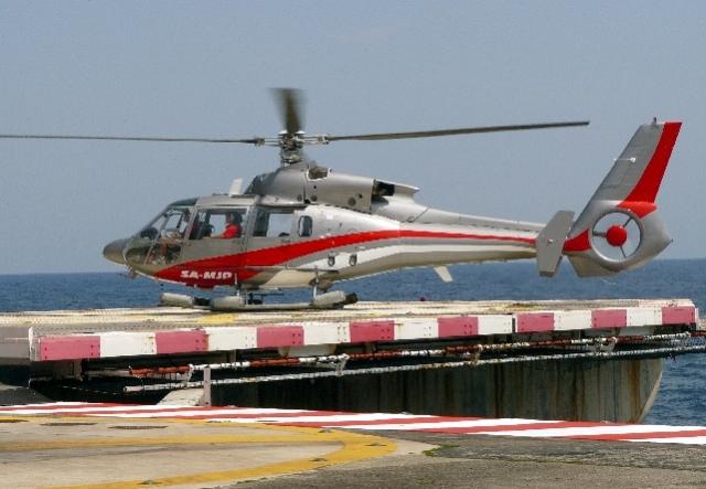 Le Dauphin 3A-MJP - Photo Héli Air