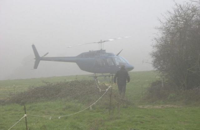 Une image plutôt inattendue pour les habitants de Calmès - Photo ladepeche.fr