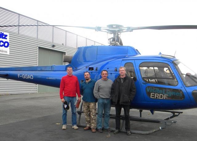 L'équipage du F-GGAO a terminé, hier, une mission de 2 semaines.