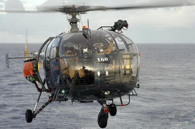 Une Alouette III - Photo © Marine nationale 