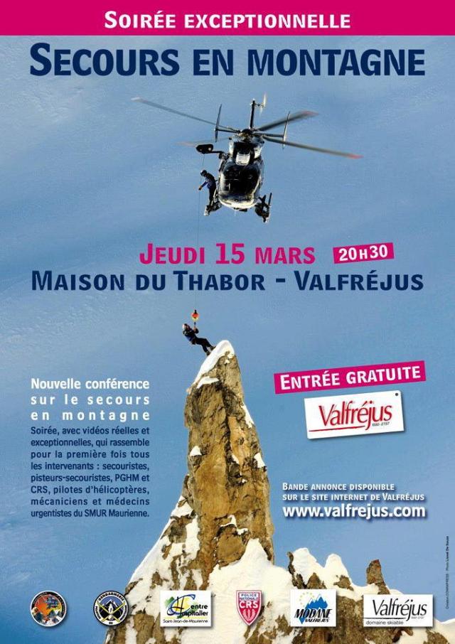Affiche de la conférence du 15 mars 2012 à Val Fréjus
