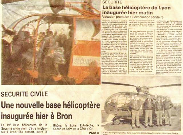 Article de journal octobre 1982 - Document DR