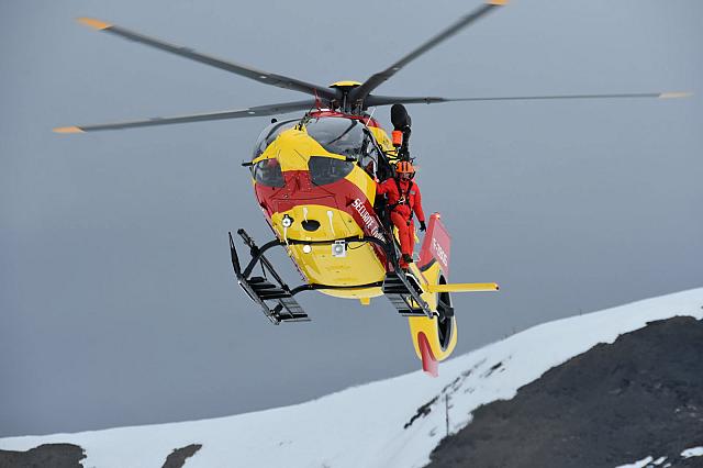 Geoffrey Léard en action lors d'un secours dans l'Oisans, le 1er avril 2025 - Photo Le DL/D.M.