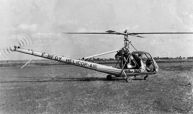 Hiller 360 F-BFGY Helicop Air - Photo DR