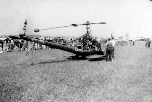 Hiller 360 UH-12B F-BGXL Helicop-Air en Juillet 1953 - Photo DR