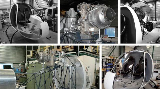 Le HAD1-T en construction - Photos Jean-Louis BUR