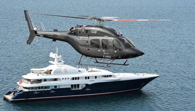 Bell 429 F-HPBH d'Héli Sécurité - Photo : Bell Helicopter (auteur inconnu)