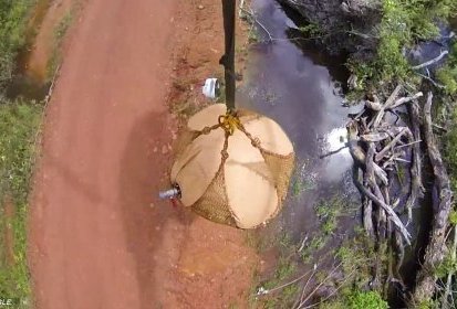 Départ pour 9 mn et 22 km de trajet vers la mine - © Patrick GISLE