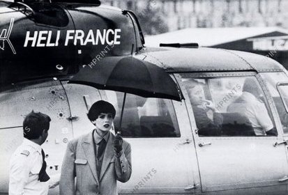 Dauphin SA-365 C1 Heli France pour une publicité Chantal Thomass en 1985 - (…)