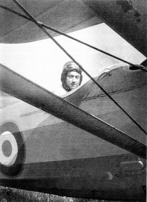 André Ganivet dans un Morane-Saulnier MS.315 au début des années 30 - Photo DR