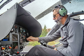 Ce pilote expérimenté ne laisse rien au hasard. - Photo DR lamontagne