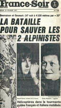 Article de France-Soir du 25 février 1971 - Photo DR