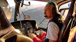Christian Blugeon, plus de 29 000 heures de vol, le fondateur de l'entreprise Blugeon Hélicoptères - Photo France 3 Alpes