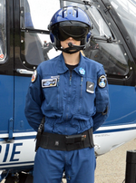 Kelly PRT pilote hélicoptère gendarmerie - Photo DR Forces Aériennes de la Gendarmerie Nationale