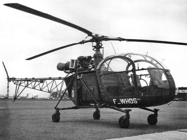 Alouette 2 F-WHOS US Tour 1957 - Photo DR