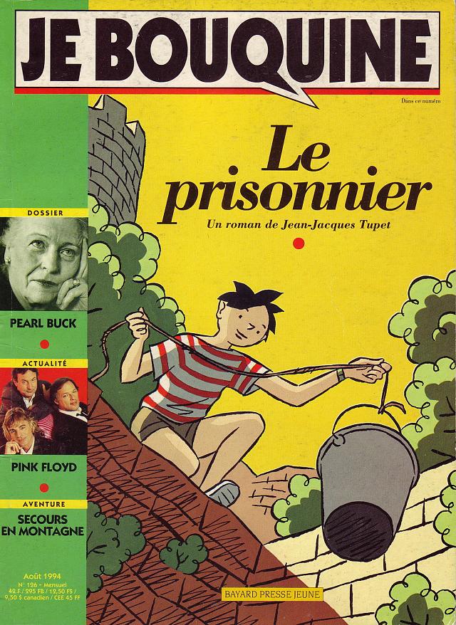 Couverture Je bouquine N°126 - article Francis Delafosse - août 1994 - Document collection Francis Delafosse