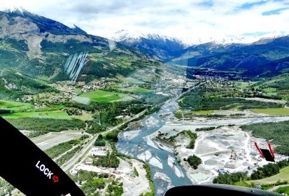 L'Ubaye et Barcelonnette en CH77 - Photo © Patrick Gisle