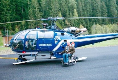 L'Alouette III F-MJBL (La fameuse Bravo Lima !) du DAG de Chamonix (…)
