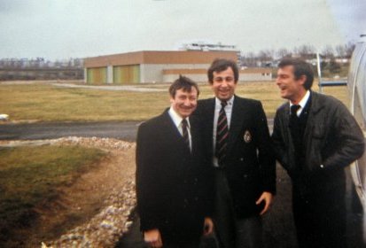 Jean-Marie Potelle avec Jean-Louis Espès et Max Jot lors du record de (…)