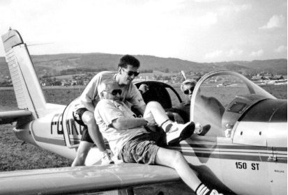 Baptême de l'air - Photo DR collection Yves Mathelin